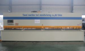 QC12Y NC دستگاه برش هیدرولیک 12 × 6000