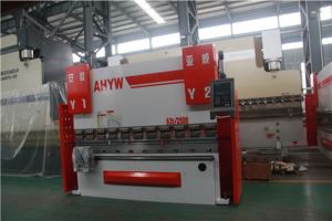 Yawei 8FT CNC پرس هیدرولیک ترمز 4 محور