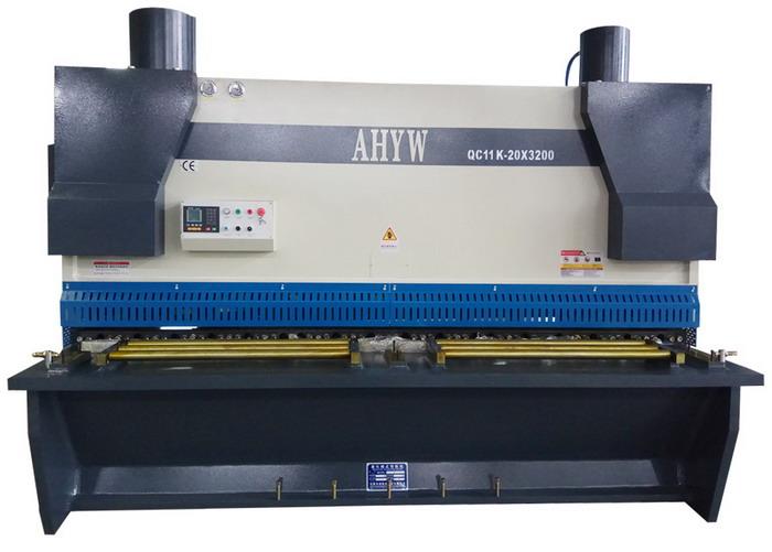 Yawei AHYW 20mm heavy duty thick plate 3m guillotine shears china