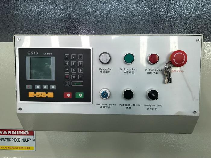 E21S NC Metal guillotine shears controller Yawei china 