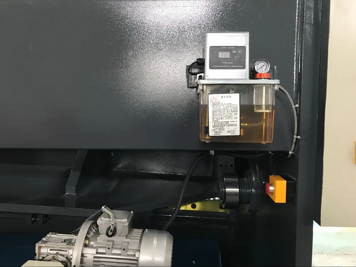 cnc auto lubrication for Yawei AHYW 4m sheet metal guillotine shears