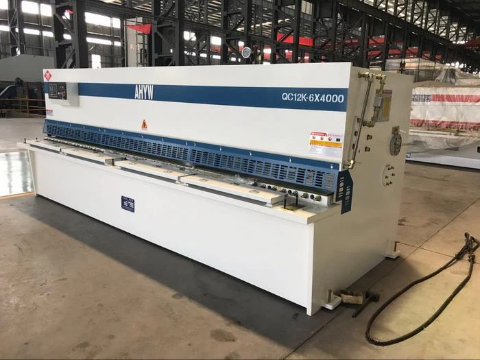 Yawei 4m sheet metal cutting shears china manufactures 