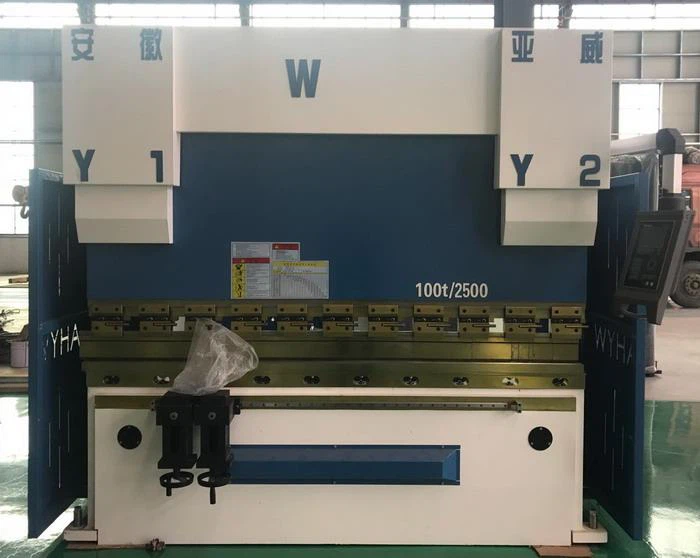 AHYW Yawei 100T8ft 4 axis cnc press brakes made in china factory