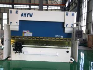AHYW Yawei 110T3M CNC پرس ترمز 4 محور