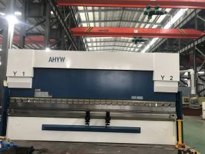AHYW Yawei 300T6M 4 Axis CNC Press Brake DA52S