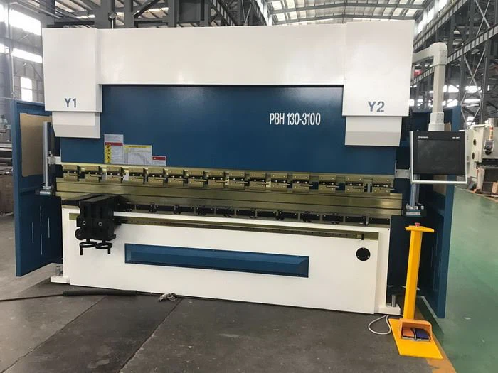 China Yawei made PBH 130T3m  CNC Press Brake suppliers DELEM DA58T DA66T 2D Touch screen controller DSP Laser gaurding